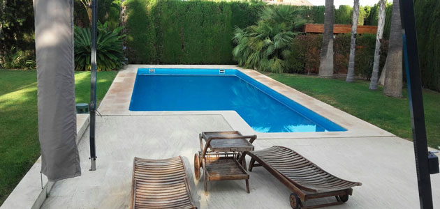 Localización de fuga de agua en piscina Valencia
