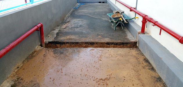 Localización de fuga de agua